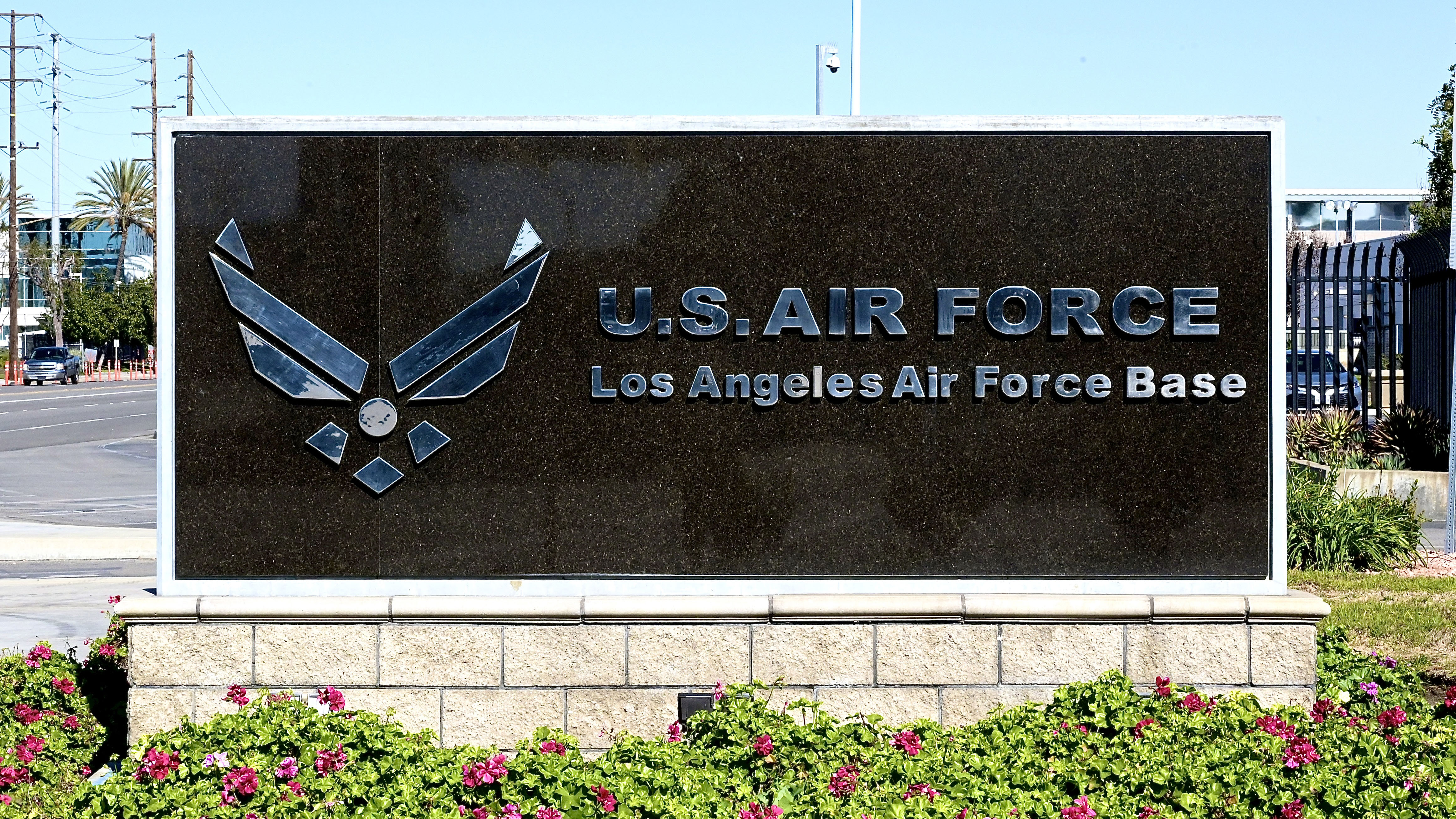 Image Los Angeles Air Force Base Sign